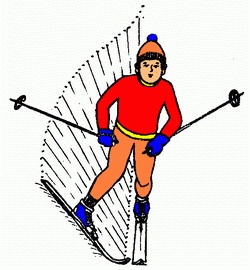 Як навчитися кататися на лижах (ЛИЖНА ПІДГОТОВКА) Sk0012